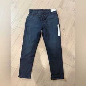 NWT: Uniqlo Men's Dark Blue Slim Jeans, easy ultra stretch, size Large
